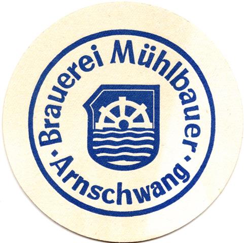 arnschwang cha-by m�hlbauer rund 2a (215-punkte eckig-blau)